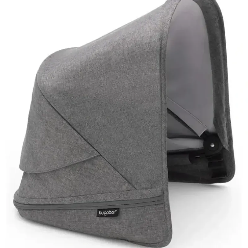 Stroller|Bugaboo - Donkey 5 Sun Canopy, Grey Mélange - cutbabycare.com | baby boutique & care hub