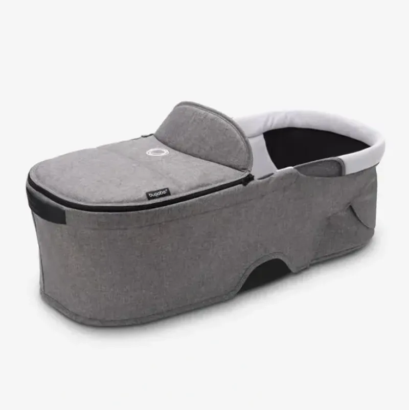 Stroller|Bugaboo - Dragonfly Bassinet Fabric, Grey Melange - cutbabycare.com | baby boutique & care hub
