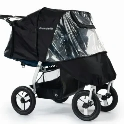 Stroller|Bumbleride Buggy Rain Wind Shield Cover For Indie Twin Baby Stroller/Pram Black - cutbabycare.com | baby boutique & care hub