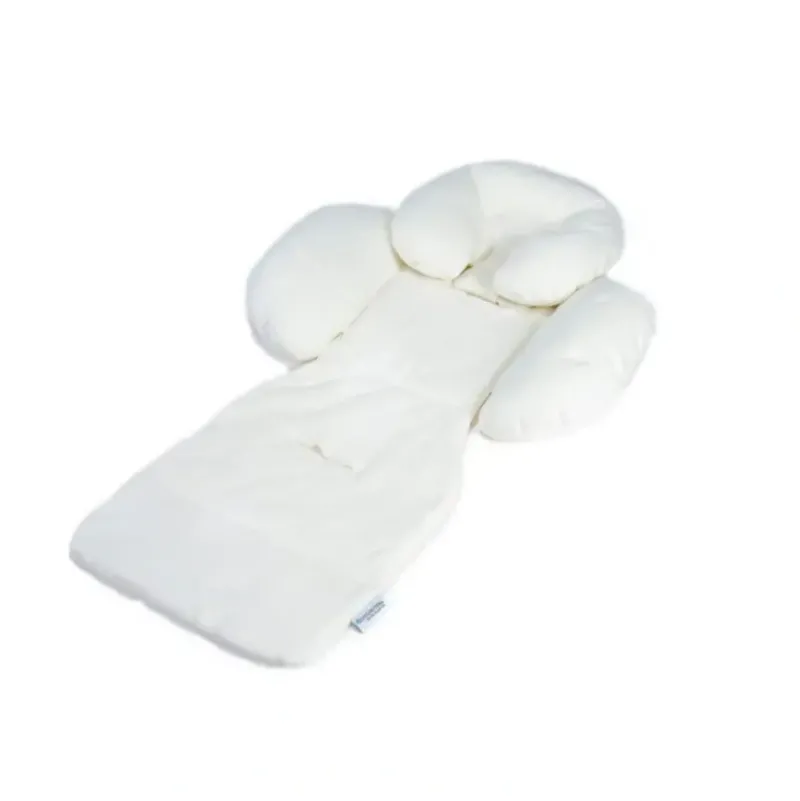 Stroller|Bumbleride Organic Cotton Infant/Baby Insert Seat Liner For Stroller/Pram White - cutbabycare.com | baby boutique & care hub