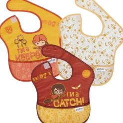 Shop All|Bumkins 19 - Harry Potter Superbib 3 Pack, Quidditch - cutbabycare.com | baby boutique & care hub