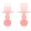Shop All|Bumkins - Baby Utensils Set, Chewtensils Silicone, Pink Jelly - cutbabycare.com | baby boutique & care hub