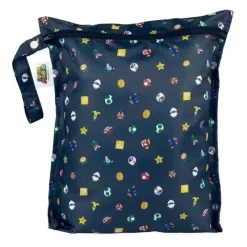 Stroller|Bumkins - Disney Waterproof Wet Bag, Nintendo Super Mario - cutbabycare.com | baby boutique & care hub