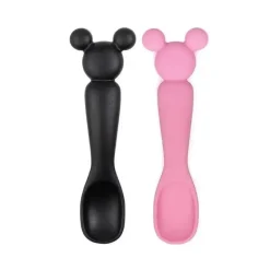 Shop All|Bumkins - 2Pk Disney Minnie Mouse Silicone Dipping Spoons - cutbabycare.com | baby boutique & care hub