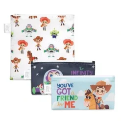 Shop All|Bumkins - 3Pk Disney Toy Story Reusable Snack Bag - cutbabycare.com | baby boutique & care hub