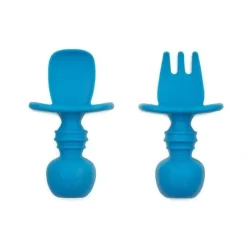 Shop All|Bumkins - Silicone Chewtensils, Dark Blue - cutbabycare.com | baby boutique & care hub