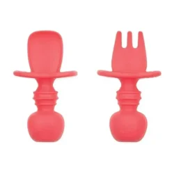 Shop All|Bumkins - Silicone Chewtensils, Red - cutbabycare.com | baby boutique & care hub