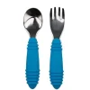 Shop All|Bumkins - Spoon & Fork, Dark Blue - cutbabycare.com | baby boutique & care hub