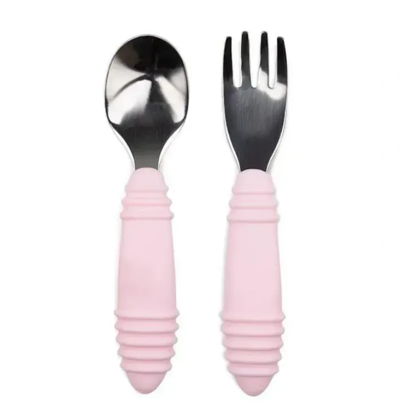 Shop All|Bumkins - Spoon & Fork, Pink - cutbabycare.com | baby boutique & care hub