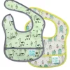 Shop All|Bumkins - Starter Bib 2 Pack, Llama/Cactus - cutbabycare.com | baby boutique & care hub