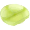 Health Safety|Bumkins - Toddler and Baby Suction Plate, Silicone Divided Grip Dish, Green Jelly - cutbabycare.com | baby boutique & care hub
