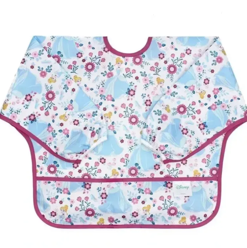 Shop All|Bumkins Baby Toddler Bib, Disney Waterproof Sleeved Bib, Cinderella - cutbabycare.com | baby boutique & care hub