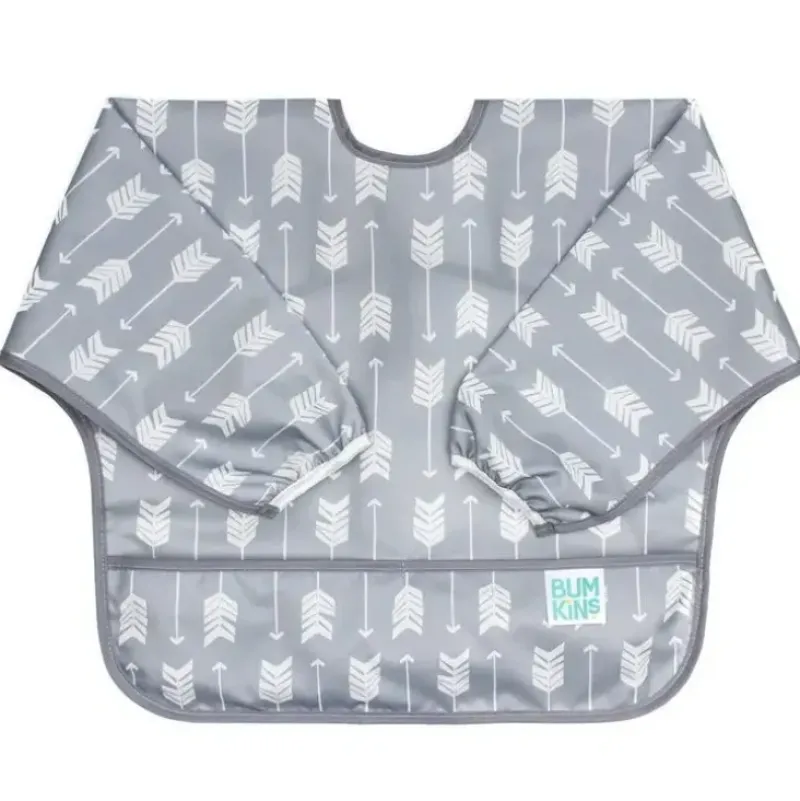 Shop All|Bumkins Baby Toddler Bib, Waterproof Sleeved Bib, Arrow - cutbabycare.com | baby boutique & care hub