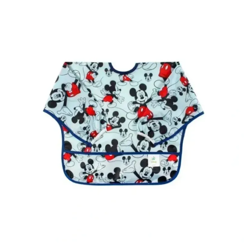 Shop All|Bumkins Disney Sleeved Bib, Classic Mickey Mouse - cutbabycare.com | baby boutique & care hub