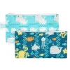 Shop All|Bumkins 2-Pack Reusable Snack Bags, Sea Friends/Whales Away - cutbabycare.com | baby boutique & care hub