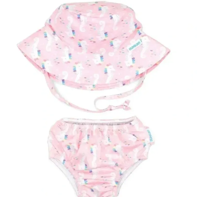 Shop All|Bumkins Reusable Swim Diaper and Hat, UPF +50, Unicorn - cutbabycare.com | baby boutique & care hub