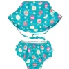 Shop All|Bumkins Reusable Swim Diaper and Hat, UPF +50, Mermaids - cutbabycare.com | baby boutique & care hub