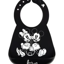 Shop All|Bumkins Silicone Bib: Mickey Mouse & Minie Mouse - cutbabycare.com | baby boutique & care hub