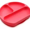 Shop All|Bumkins Silicone Grip Dish, Red - cutbabycare.com | baby boutique & care hub