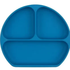 Shop All|Bumkins Silicone Grip Dish + Lid - Blue - cutbabycare.com | baby boutique & care hub