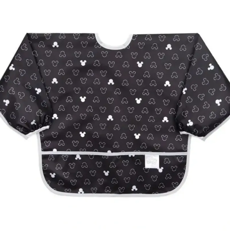 Shop All|Bumkins Sleeved Bib Love Mickey - cutbabycare.com | baby boutique & care hub