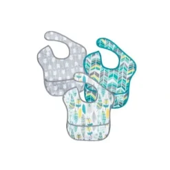 Shop All|Bumkins SuperBib 3-Pack, Feathers/Arrow/Quill - cutbabycare.com | baby boutique & care hub