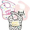 Shop All|Bumkins SuperBib 3-Pack, Wild and Free/Watercolor/Brush Strokes - cutbabycare.com | baby boutique & care hub