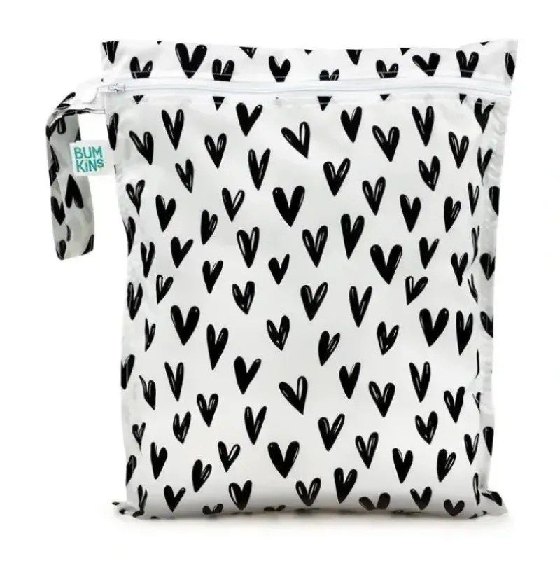 Shop All|Bumkins Wet Bag, Hearts - cutbabycare.com | baby boutique & care hub