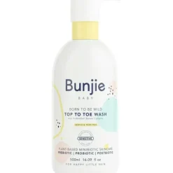 Shop All|Bunjie Baby Top to Toe Wash 500mL - cutbabycare.com | baby boutique & care hub