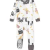 Shop All|Burts Bees - Baby Boy Movie Night Sleeper, Cloud - cutbabycare.com | baby boutique & care hub