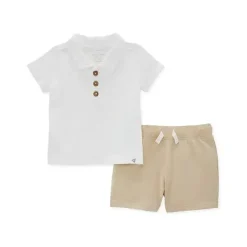 Shop All|Burts Bees - Baby Boys Shirt & Pant Outfit Bundle, Cloud - cutbabycare.com | baby boutique & care hub