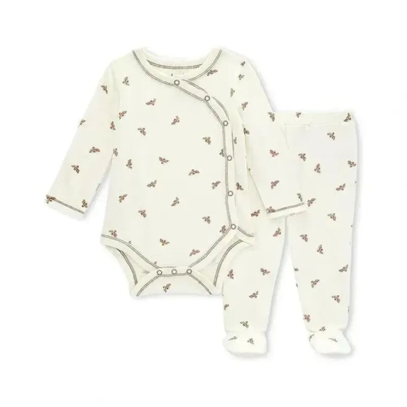 Shop All|Burts Bees - Golden Bee Bodysuit & Footed Pant Set - cutbabycare.com | baby boutique & care hub