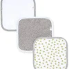 Shop All|Burts Bees - 3Pk Honey Bee Baby Washcloths, Cloud - cutbabycare.com | baby boutique & care hub