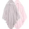 Shop All|Burt's Bees - Set Of 2 Hooded Towel 100% Organic Cotton, Blossom, One Size - cutbabycare.com | baby boutique & care hub