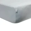Shop All|Burt's Bees Bedding Baby Organic Solid Crib Sheet, Sky - cutbabycare.com | baby boutique & care hub
