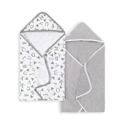 Bath Potty|Burt's Bees Pine Forest Reversible Jersey Swaddle Blanket Heather Grey Hanger Grey - cutbabycare.com | baby boutique & care hub