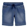 Shop All|Carter's - Baby Boy Chambray French Terry Shorts, Denim - cutbabycare.com | baby boutique & care hub