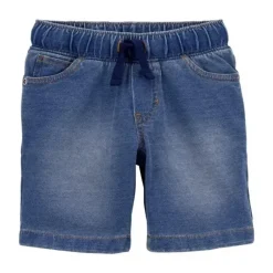 Shop All|Carter's - Baby Boy Chambray French Terry Shorts, Denim - cutbabycare.com | baby boutique & care hub