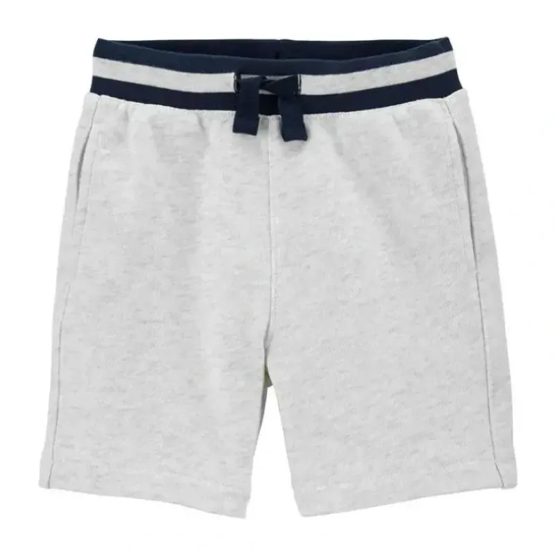Shop All|Carter's - Baby Boy Pull-On French Terry Shorts, Heather Grey - cutbabycare.com | baby boutique & care hub
