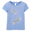 Shop All|Carter's - Baby Girl Dragonfly Jersey Tee, Blue - cutbabycare.com | baby boutique & care hub