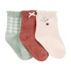 Shop All|Carters - Baby Girl 3Pk Booties - cutbabycare.com | baby boutique & care hub