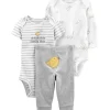 Shop All|Carter's - 3-Piece Little Character Set Greychick - Gray - cutbabycare.com | baby boutique & care hub