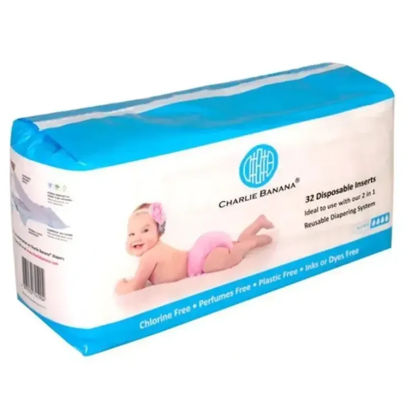 Shop All|Charlie Banana - 32Ct Disposable Inserts - cutbabycare.com | baby boutique & care hub