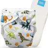 Shop All|Charlie Banana - Dinosaurs Reusable Cloth Diaper One Size - cutbabycare.com | baby boutique & care hub