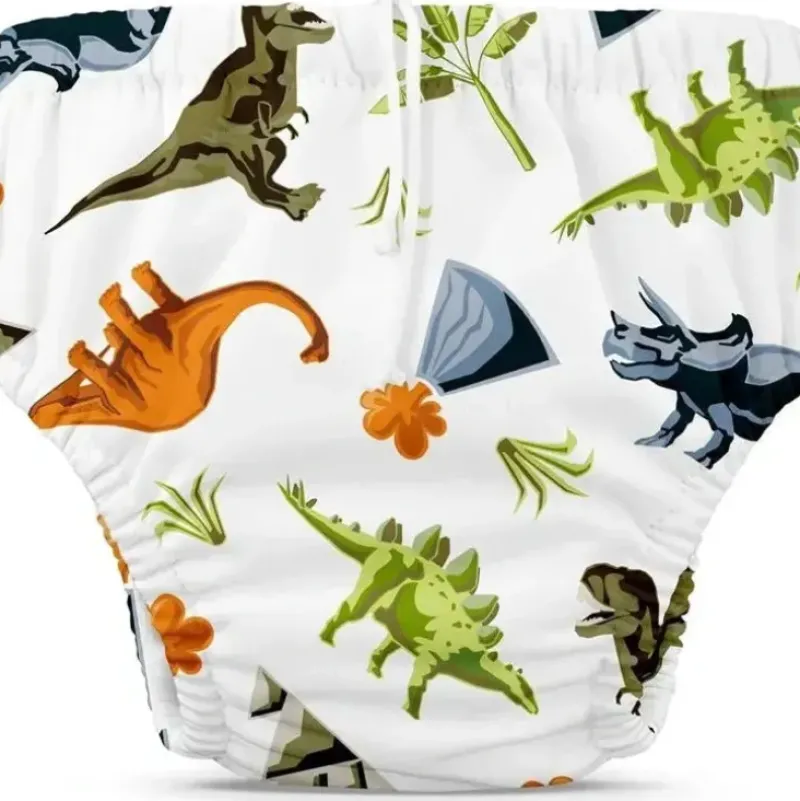 Shop All|Charlie Banana - Reusable Swim Diaper Drawstring Dinosaur - cutbabycare.com | baby boutique & care hub