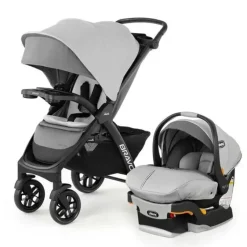 Car Seats|Chicco - Bravo LE Trio Travel System, Driftwood - cutbabycare.com | baby boutique & care hub