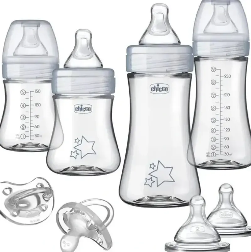 Shop All|Chicco - Duo Newborn Hybrid Baby Bottle Starter Gift Set - cutbabycare.com | baby boutique & care hub