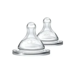 Shop All|Chicco - 2Pk Duo Baby Bottle Nipple Stage 3 Fast Flow, 6M+ - cutbabycare.com | baby boutique & care hub
