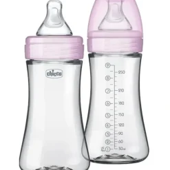 Shop All|Chicco - 2Pk Duo 9Oz Hybrid Baby Bottle, Pink - cutbabycare.com | baby boutique & care hub