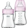 Shop All|Chicco - 2Pk Duo 5Oz Hybrid Baby Bottles, Pink - cutbabycare.com | baby boutique & care hub